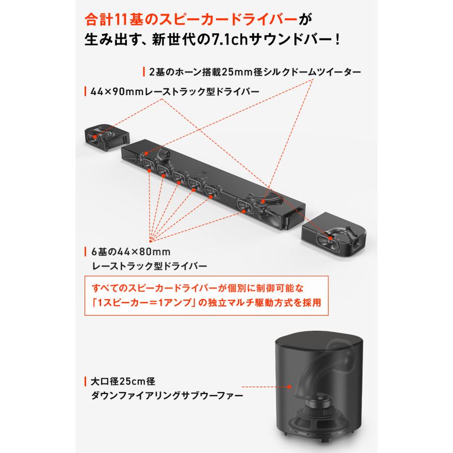 JBL（ジェイビーエル） サウンドバー JBL BAR 800 MK2 公式 Dolby