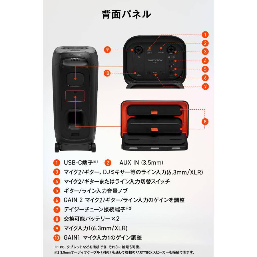 JBL（ジェイビーエル） JBL公式限定 ポータブルスピーカー PartyBox
