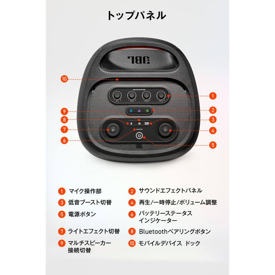 JBL（ジェイビーエル） JBL公式限定 ポータブルスピーカー PartyBox