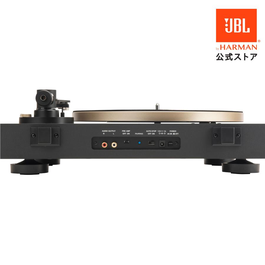 JBL（ジェイビーエル） ターンテーブル JBL SPINNER BT GOLD Bluetooth