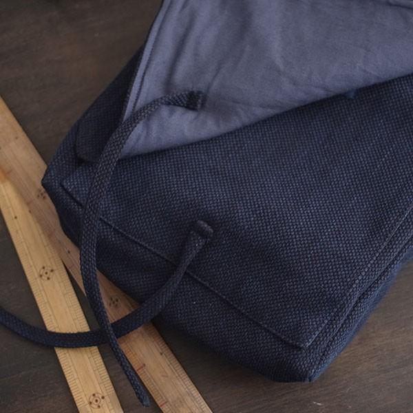 父の日ギフト 武州草木染 刺子織り頭陀袋 縦型 ウォッシュ加工 ギフト仕様・無料 |  | 03