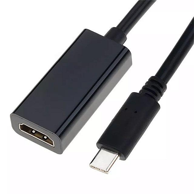 Kebidu USB 3.1 USB -Cに HDMI 対応タイプc 変換 ケーブル オス macbook 用メス アダプタ  huawe