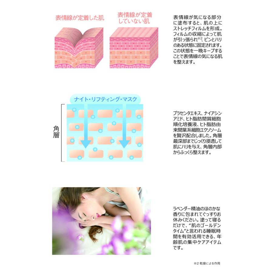 LNC ナイト リフティング マスク 50ｇ 塗るマスク パック JBP 日本生物製剤 爆買 | LNC | 04