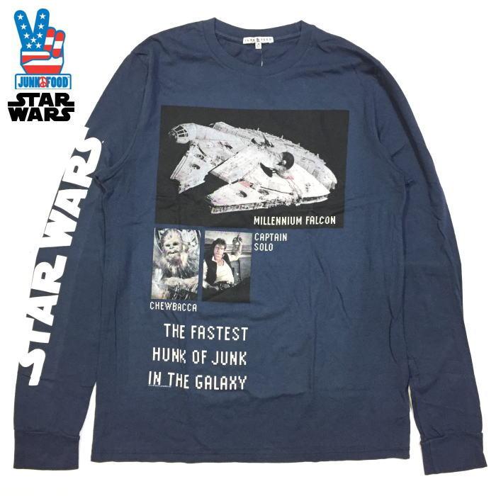 早い者勝ち！！junk food アメリカ製　スタウォーズ　ヴィンテージ　M JUNKFOOD（ジャンクフード） USA製 STARWARS スターウォーズ ロンT
