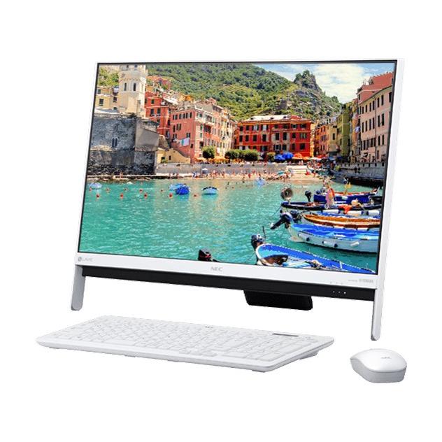 新品同様 NEC PC-DA370HAW デスクトップパソコン LAVIE Desk All-in-one DA370/HAW [液晶一体/Celeron/メモリ 4GB/HDD 1TB](Office なし)｜jbuy