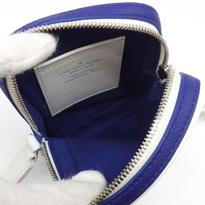 ルイ・ヴィトン Louis Vuitton ショルダーバッグ エヴリデイ LV ダヌーブ PPM M45893 ブルー ホワイト カウハイドレザーの画像