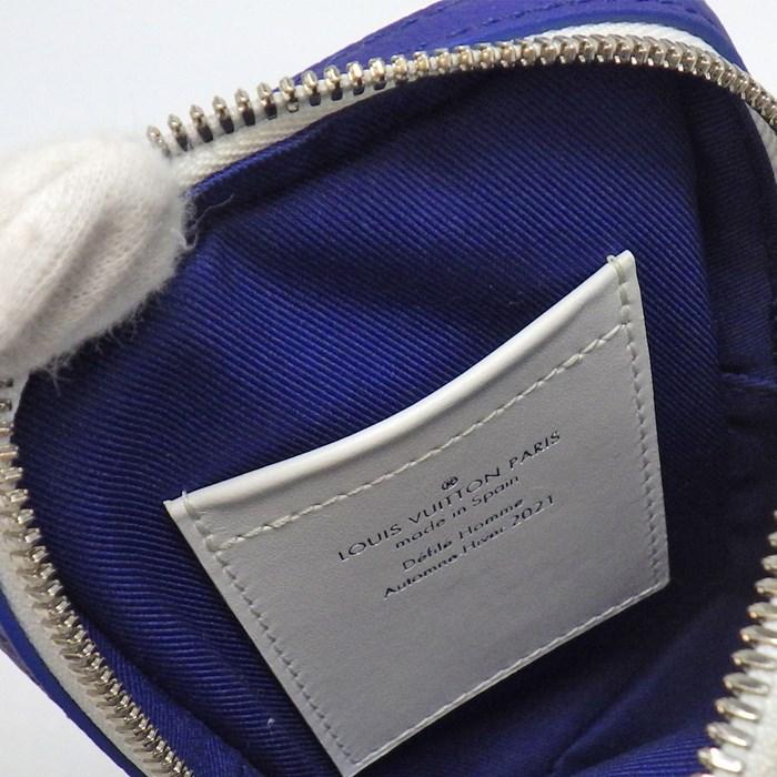 ルイ・ヴィトン Louis Vuitton ショルダーバッグ エヴリデイ LV ダヌーブ PPM M45893 ブルー ホワイト カウハイドレザーの画像