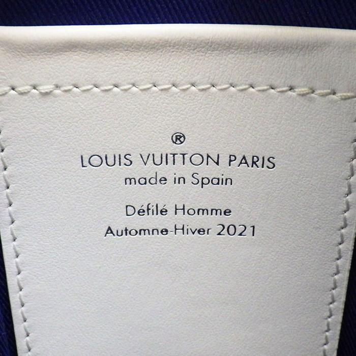 ルイ・ヴィトン Louis Vuitton ショルダーバッグ エヴリデイ LV ダヌーブ PPM M45893 ブルー ホワイト カウハイドレザーの画像