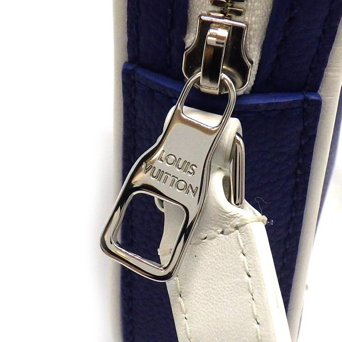 ルイ・ヴィトン Louis Vuitton ショルダーバッグ エヴリデイ LV ダヌーブ PPM M45893 ブルー ホワイト カウハイドレザーの画像