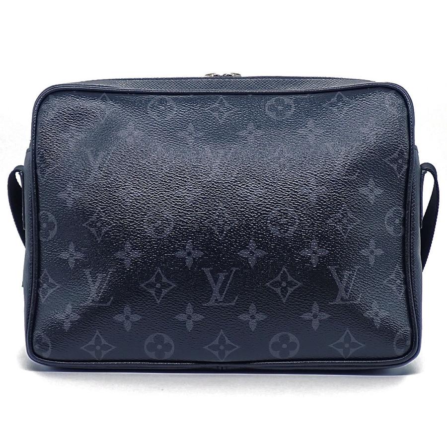 ルイ・ヴィトン LOUIS VUITTON バッグ アウトドア メッセンジャー PM M30233 ノワール タイガラマ モノグラム エクリプス レザの画像