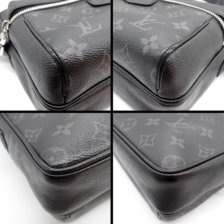 ルイ・ヴィトン LOUIS VUITTON バッグ アウトドア メッセンジャー PM M30233 ノワール タイガラマ モノグラム エクリプス レザの画像