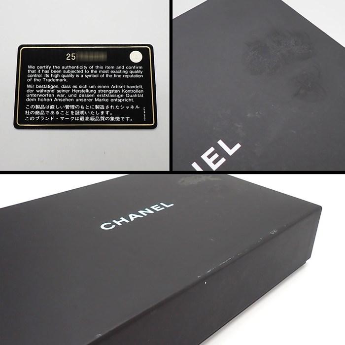 シャネル CHANEL ショルダーバッグ シェブロン チェーンウォレット A70230 2018年製 Vステッチ ブラック カーフスキン_11