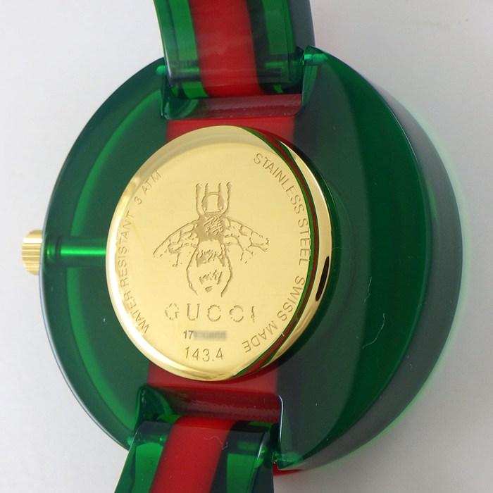 GUCCI（グッチ） 腕時計 ヴィンテージウェブ 143.4/YA143403 グリーン