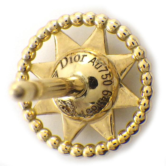 クリスチャンディオール Christian Dior ピアス ローズデヴァン スモール JRDV95083_0000 スター サークル ラウンド 1ポの画像