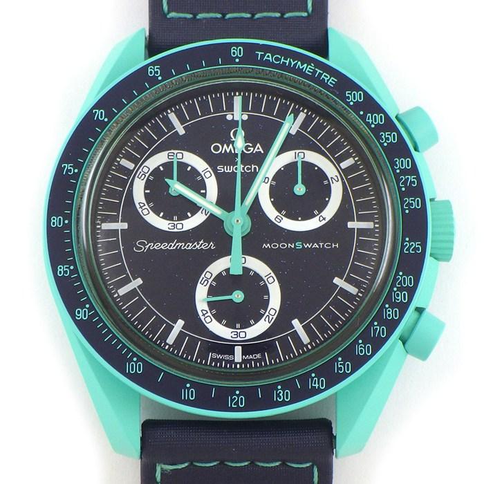 新品同様 オメガ×スウォッチ スピードマスター SO33L103 腕時計 Swatch（スウォッチ） スウォッチ×オメガ Swatch×OMEGA 腕時計