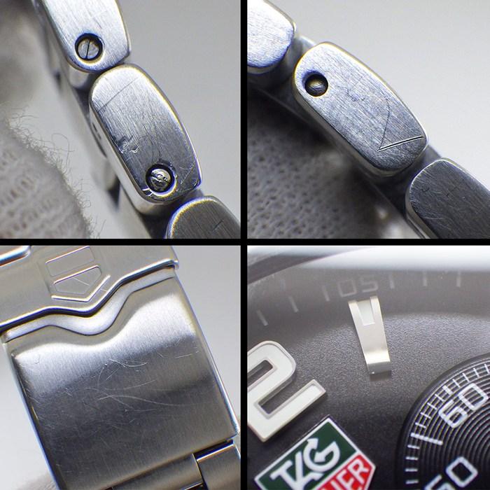 タグ・ホイヤー TAG Heuer 腕時計 フォーミュラー1 WAU111A.BA0858 ブラック文字盤 デイト スモールセコンド アラーム SSの画像
