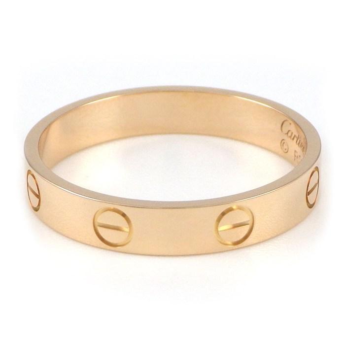 カルティエ Cartier リング ラブ スモールモデル SM B4085258 K18PG 17.5号 / #58の画像