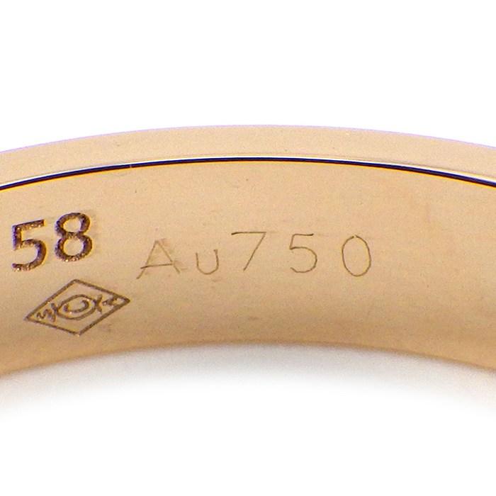 カルティエ Cartier リング ラブ スモールモデル SM B4085258 K18PG 17.5号 / #58の画像