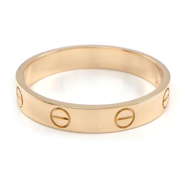 カルティエ Cartier リング ラブ スモールモデル SM B4085260 K18PG 19.5号 / #60の画像