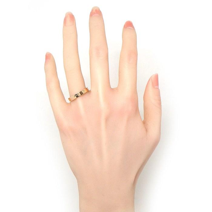 カルティエ Cartier リング ラブ スモールモデル SM B4085260 K18PG 19.5号 / #60の画像