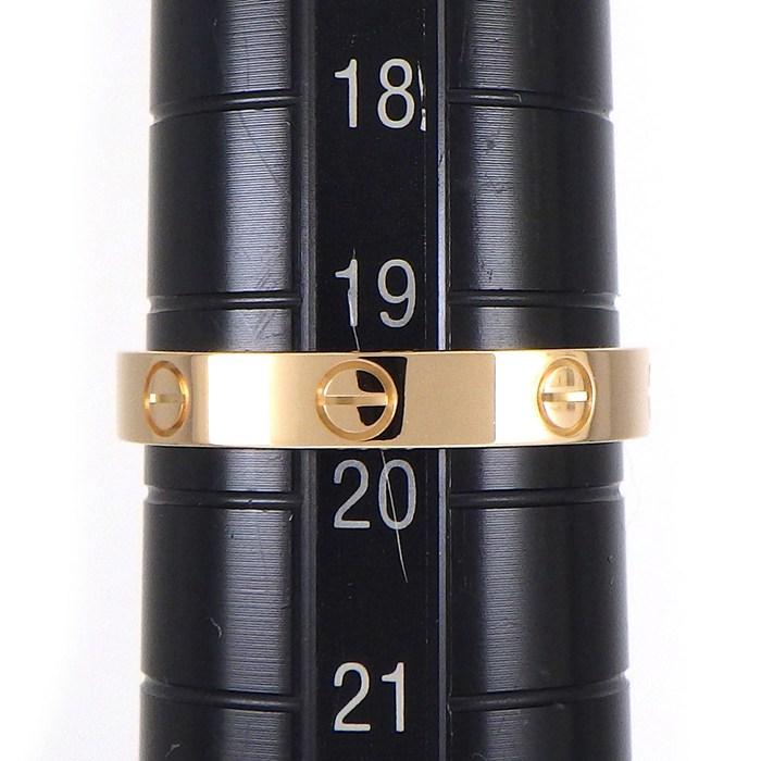カルティエ Cartier リング ラブ スモールモデル SM B4085260 K18PG 19.5号 / #60の画像