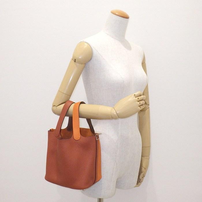 HERMES（エルメス） ハンドバッグ ピコタンロック PM カザック2 W刻印