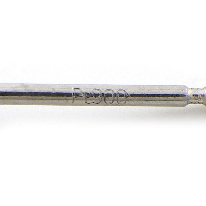 ピアス ソリテール ソリティア スタッド ラウンド ダイヤモンド 0.327ct(D/VVS2/GD) ダイヤモンド 0.346ct(D/VVS2/の画像