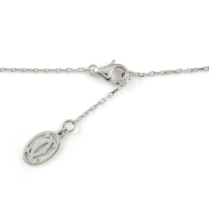 カルティエ Cartier ネックレス ダムール ハート ディアマン レジェ B7059300 1ポイント ダイヤモンド K18WGの画像