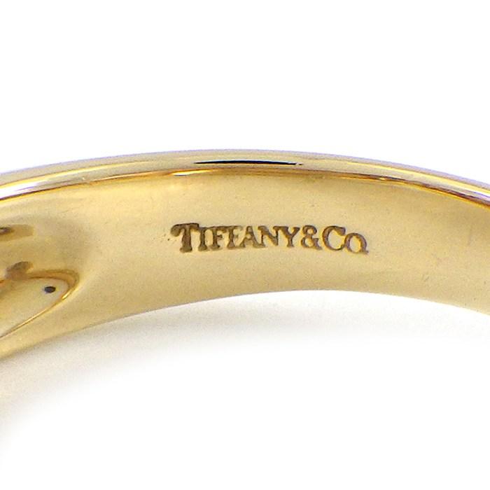 ティファニー Tiffany & Co. リング フレンドシップ ハートモチーフ 6ポイント ダイヤモンド K18YG 11.5号の画像