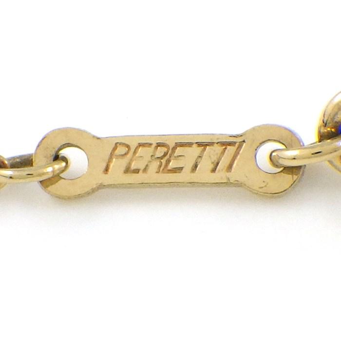 ティファニー Tiffany & Co. ネックレス ファセットカット ダイヤモンドモチーフ K18YGの画像