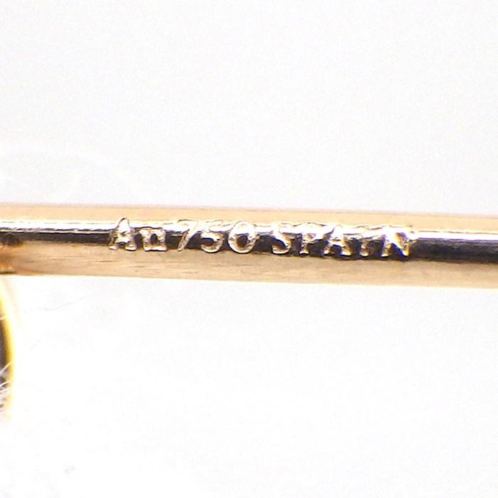 ティファニー Tiffany & Co. ピアス オープンハート ミニ 7mm幅モデル K18PGの画像