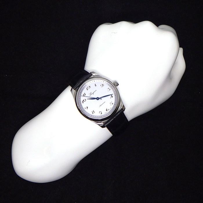 ロンジン Longines 腕時計 マスターコレクション L2.793.4.73.2 創立190周年記念モデル 裏スケ シルバー文字盤 SS グレーの画像