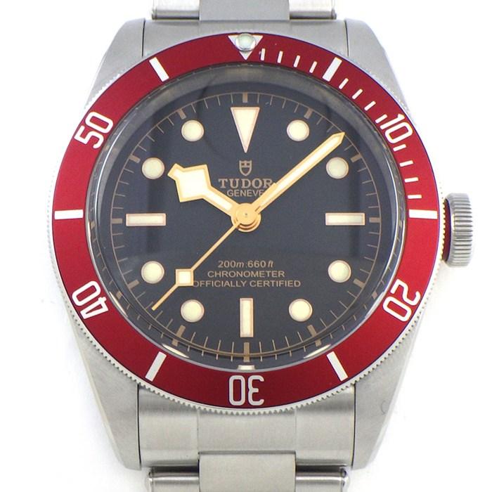 チューダー(チュードル) TUDOR 腕時計 ヘリテージ ブラックベイ 79230R 回転ベゼル 夜光インデックス 夜光針 ブラック文字盤 SS 自動巻き 【箱・保付き】 【中古】 チューダー(チュードル) TUDOR 腕時計 ヘリテージ ブラックベイ 79230R