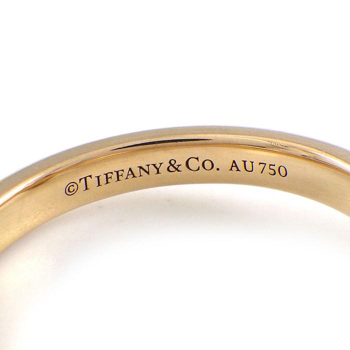 ティファニー Tiffany & Co. リング ハードウェア ボール ニューヨーク ロゴ K18PG 11.5号 / 52の画像