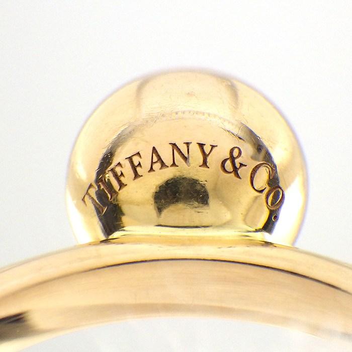 ティファニー Tiffany & Co. リング ハードウェア ボール ニューヨーク ロゴ K18PG 11.5号 / 52の画像