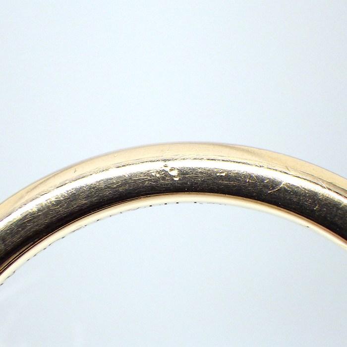 ティファニー Tiffany & Co. リング ハードウェア ボール ニューヨーク ロゴ K18PG 11.5号 / 52の画像