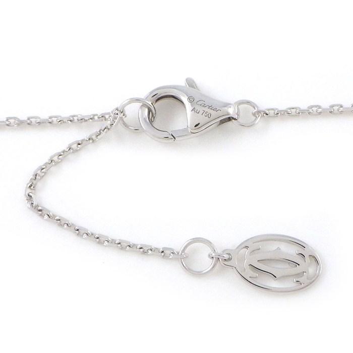 カルティエ Cartier ネックレス ダムール XS ディアマン レジェ B7224515 1ポイント ダイヤモンド 0.04ct K18WGの画像