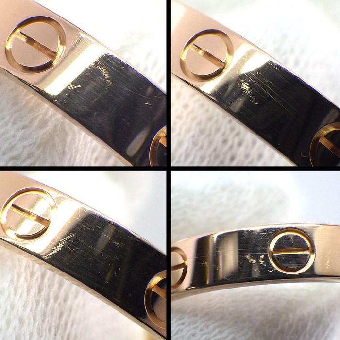 カルティエ Cartier リング ラブ スモールモデル SM B4085260 K18PG 19号 / #60の画像