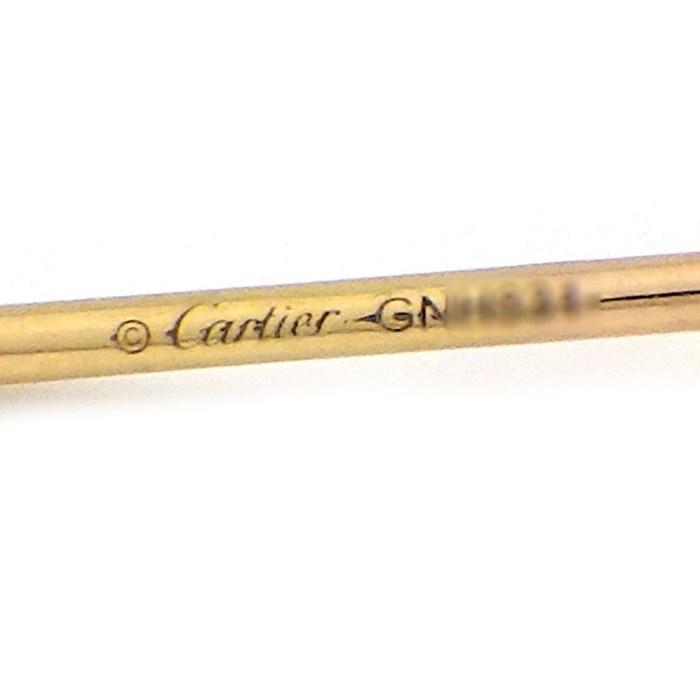 カルティエ Cartier ピアス ダムール XS ディアマン レジェ B8301214 ダイヤモンド 計0.08ct K18PGの画像