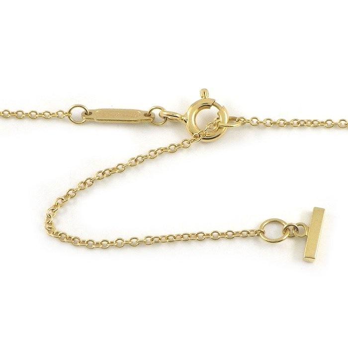 ティファニー Tiffany & Co. ネックレス Tスマイル スモールモデル 60011679 K18YGの画像