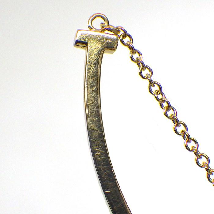 ティファニー Tiffany & Co. ネックレス Tスマイル スモールモデル 60011679 K18YGの画像