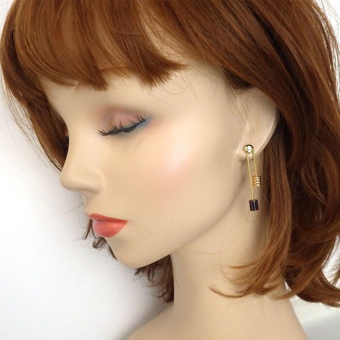 ブシュロン BOUCHERON ピアス キャトル 4モチーフ スウィング ドロップ