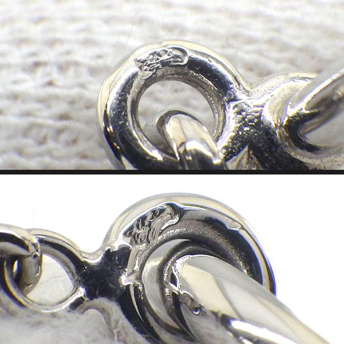 エルメス HERMES ブレスレット エシャペ トグル モチーフ ミニ シェーヌダンクル K18WGの画像
