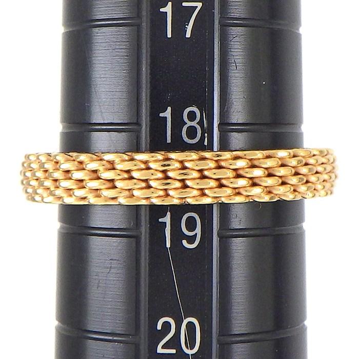 ティファニー Tiffany & Co. リング サマセット メッシュ K18PG 18.5号の画像