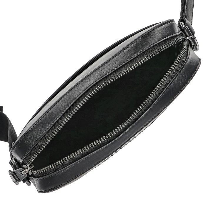 コーチ COACH ショルダーバッグ ハウストン フライトバッグ 4010 QBMI5 2023 AW チャコール シグネチャーキャンバス ブラック リファインド カーフレザー ブラック金具 COACH（コーチ） ショルダーバッグ ハウストン フライトバッグ 4010