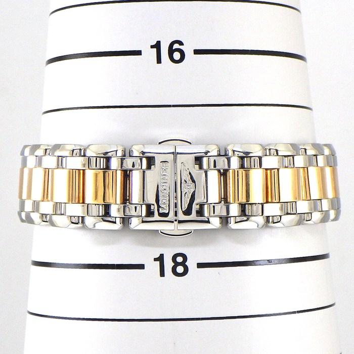 ロンジン Longines 腕時計 プリマルナ L8.110.5.19.6 デイト ダイヤベゼル ホワイト文字盤 K18PG SS クオーツアナログの画像