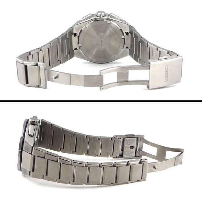セイコー SEIKO 腕時計 アストロン ネクスター SBXD023/3X62-0AE0 デイト パワーリザーブ表示 機内モード 夜光インデックス 夜の画像