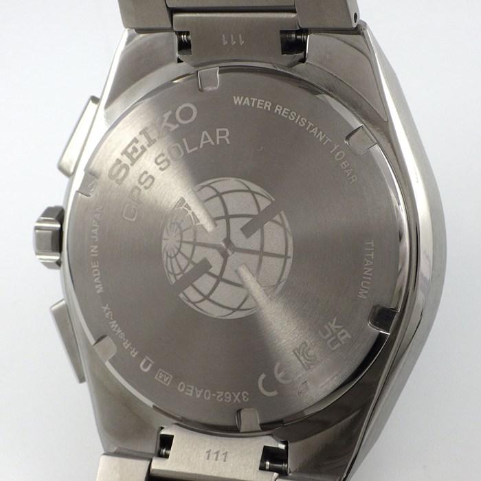 セイコー SEIKO 腕時計 アストロン ネクスター SBXD023/3X62-0AE0 デイト パワーリザーブ表示 機内モード 夜光インデックス 夜の画像