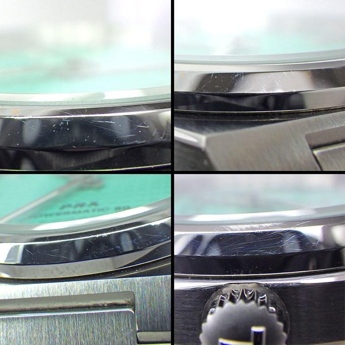 ティソ TISSOT 腕時計 PRX 35mm T137.207.11.091.01 デイト 裏スケ 夜光針 ライトグリーン文字盤 SS 自動巻きの画像