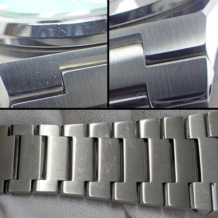 ティソ TISSOT 腕時計 PRX 35mm T137.207.11.091.01 デイト 裏スケ 夜光針 ライトグリーン文字盤 SS 自動巻きの画像